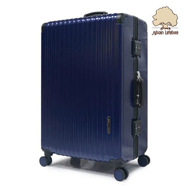 【Sylvain Lefebvre希梵】法尼斯系列-仿古皮革提把鋁合金細密框旅行箱-20吋 歷史價格詳細信息