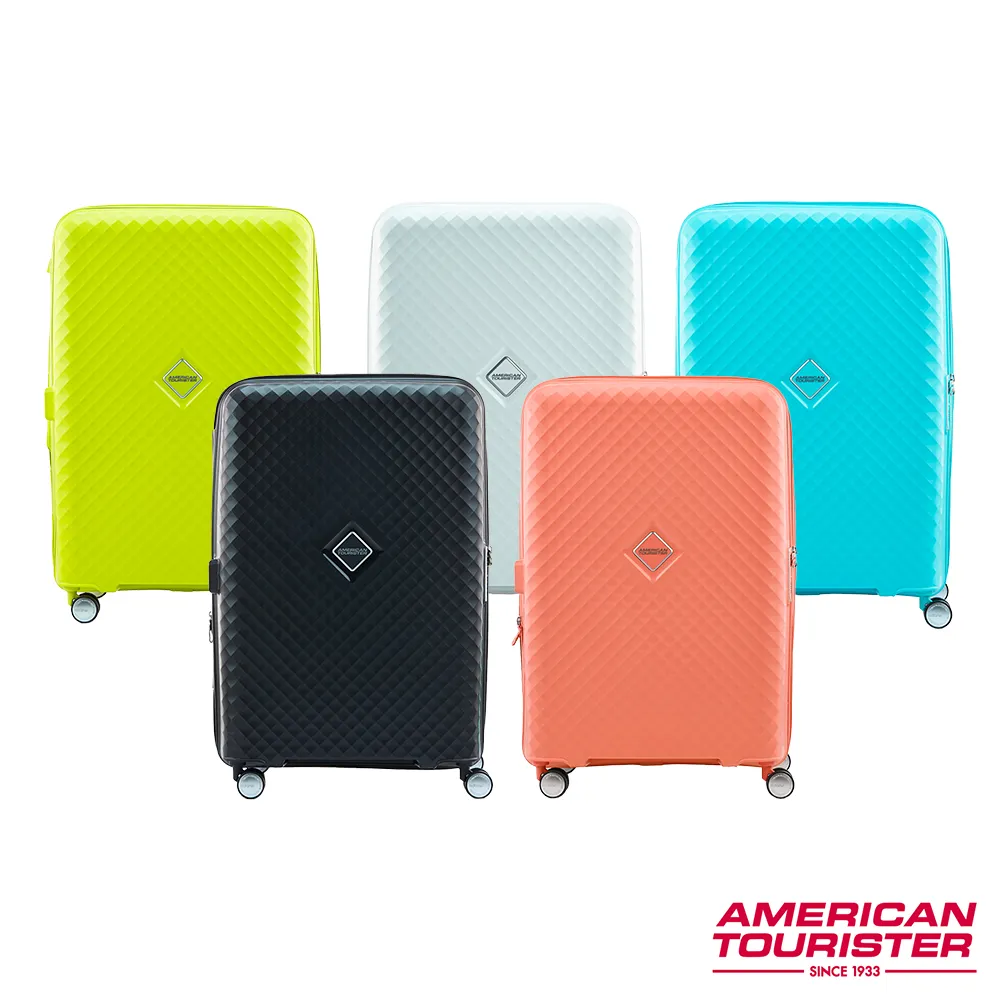 AMERICAN TOURISTER 美國旅行者 28吋SQUASEM可擴充防盜拉鍊PP硬殼行李箱(多色可選) 歷史價格詳細信息