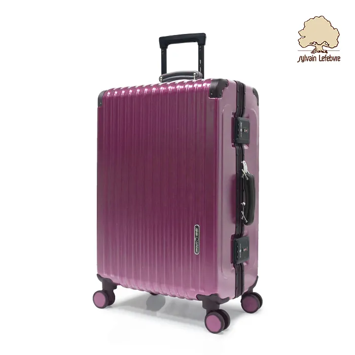 【Sylvain Lefebvre希梵】法尼斯系列-仿古皮革提把鋁合金細密框旅行箱-20吋 歷史價格詳細信息