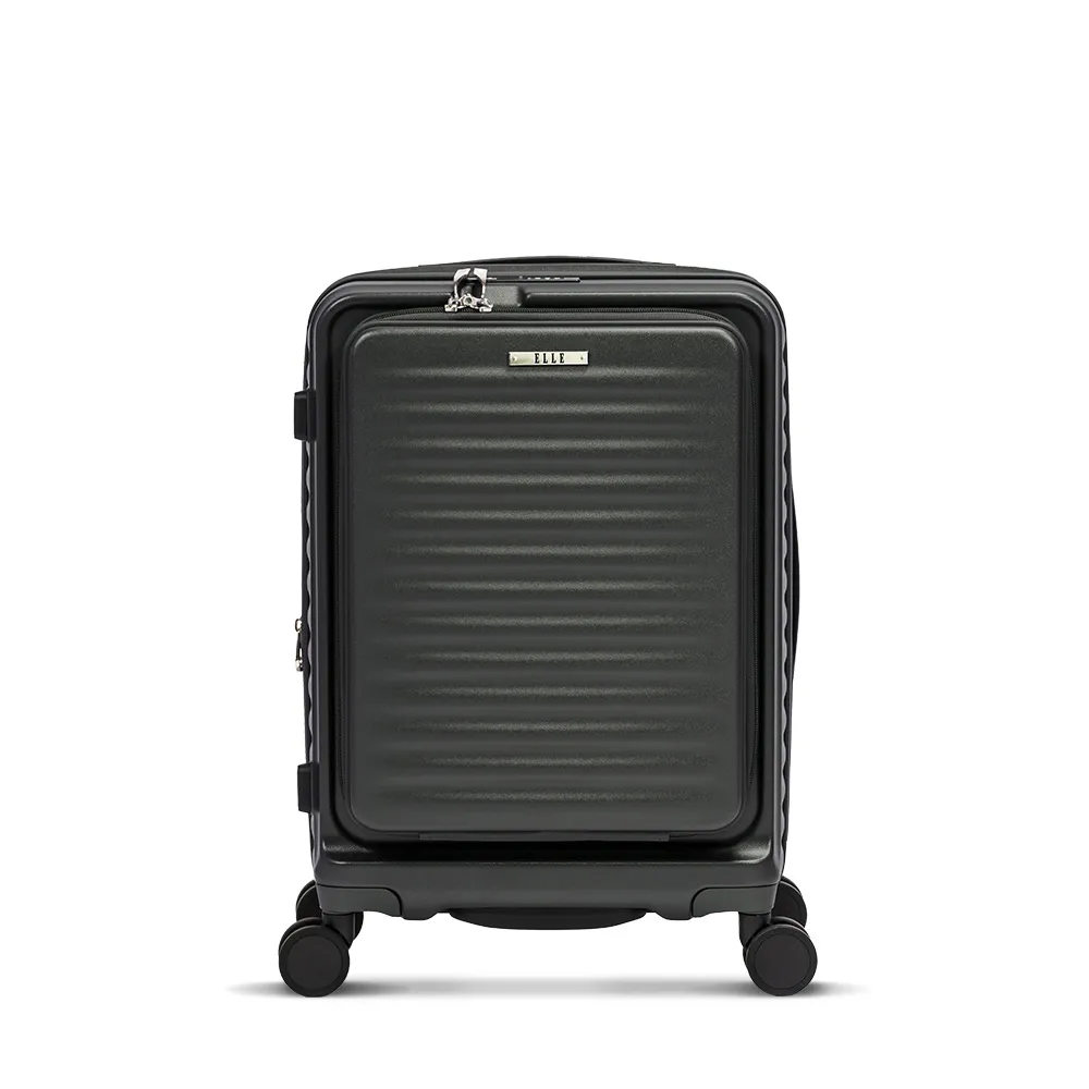 ELLE Travel 波紋系列-26吋高質感前開式擴充行李箱 防盜防爆拉鍊旅行箱- 閃耀灰 EL31280 歷史價格詳細信息