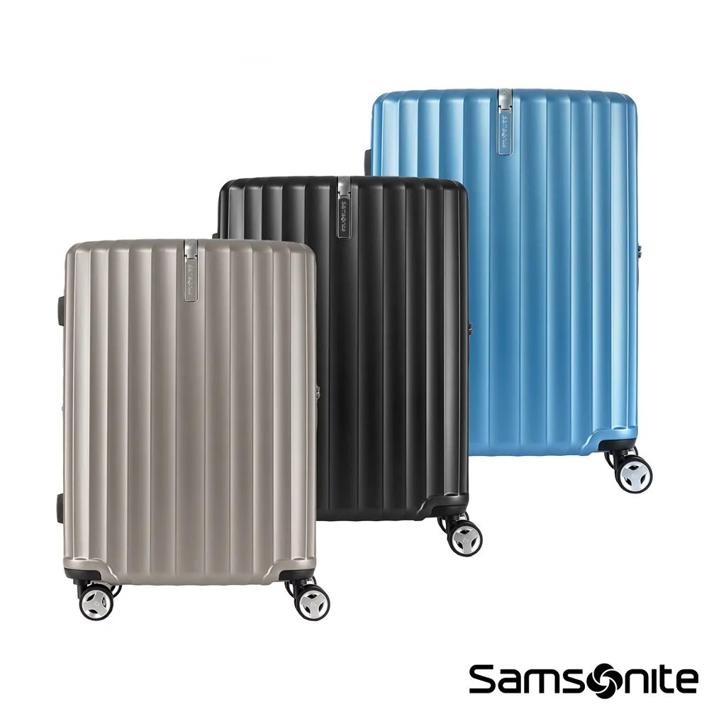 【Samsonite 新秀麗】25吋 ENOW 可擴充PC防盜拉鍊避震輪前掛鉤行李箱(多色可選) 歷史價格詳細信息