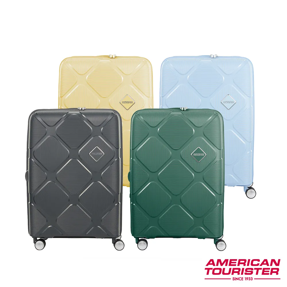 AMERICAN TOURISTER 美國旅行者 30吋Instagon防盜拉鍊可擴充避震飛機輪PP硬殼行李箱(多色可選 歷史價格詳細信息