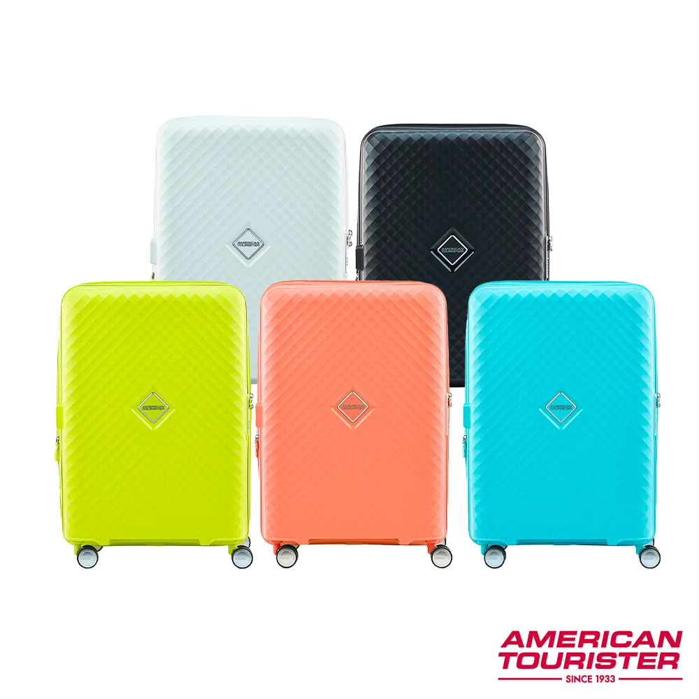 AMERICAN TOURISTER 美國旅行者 24吋Curio 1/9前開式可擴充抗菌PP硬殼避震輪行李箱(多色可選) 歷史價格詳細信息