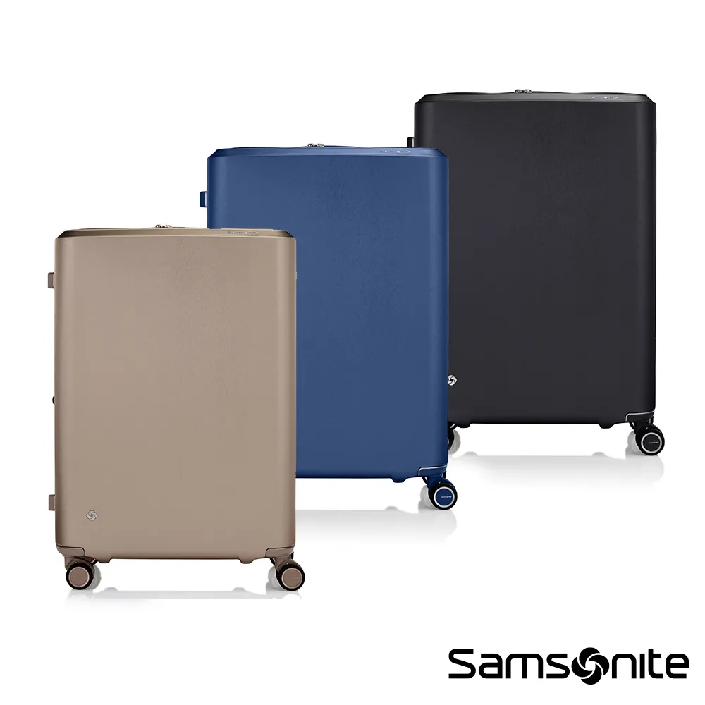 Samsonite新秀麗28吋 Evoa 拉絲光澤防盜拉鍊抗震輪PC硬殼行李箱(多色可選) 歷史價格詳細信息