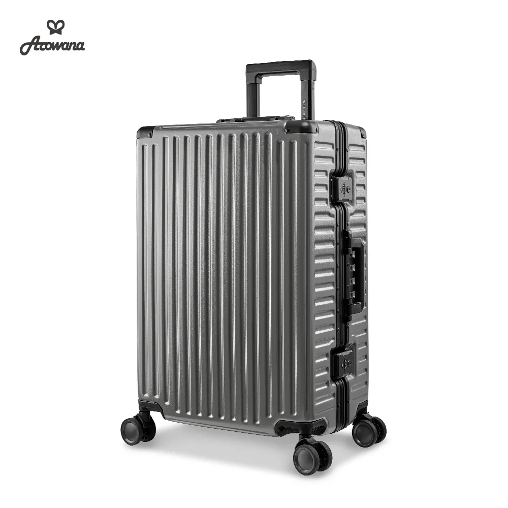 多功能鋁框PC行李箱帶 學生拉桿箱 靜音旅行箱 密碼箱男女登機箱 歷史價格詳細信息