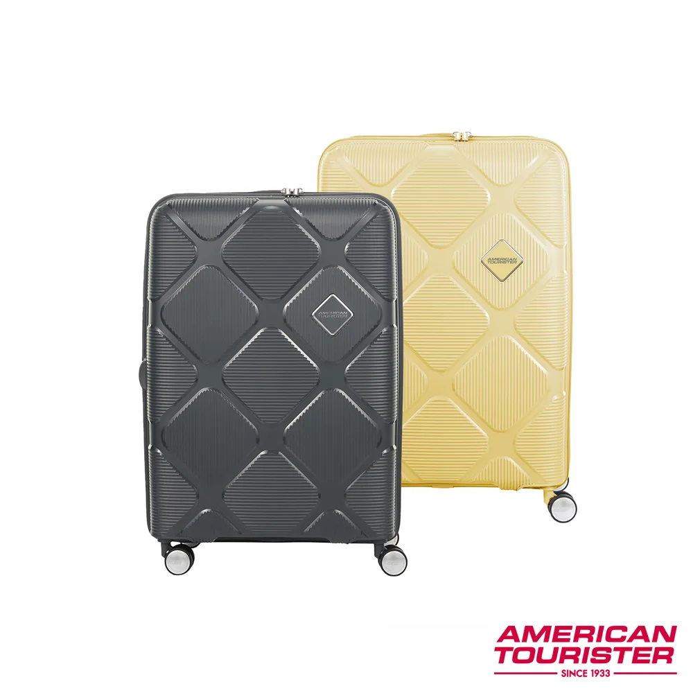 AMERICAN TOURISTER 美國旅行者 25吋Frontec 1/9可擴充抗菌避震飛機輪PC硬殼行李箱(多色可選) 歷史價格詳細信息