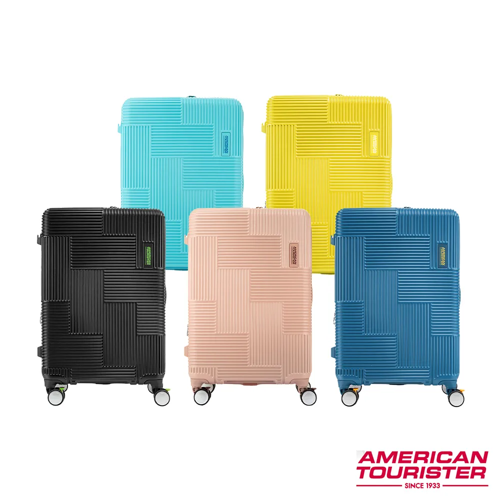 AMERICAN TOURISTER 美國旅行者 25吋Frontec 1/9可擴充抗菌避震飛機輪PC硬殼行李箱(多色可選) 歷史價格詳細信息