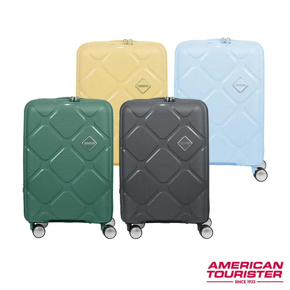 AMERICAN TOURISTER 美國旅行者20吋Instagon防盜拉鍊可擴充避震飛機輪PP硬殼登機箱(多色可選) 歷史價格詳細信息