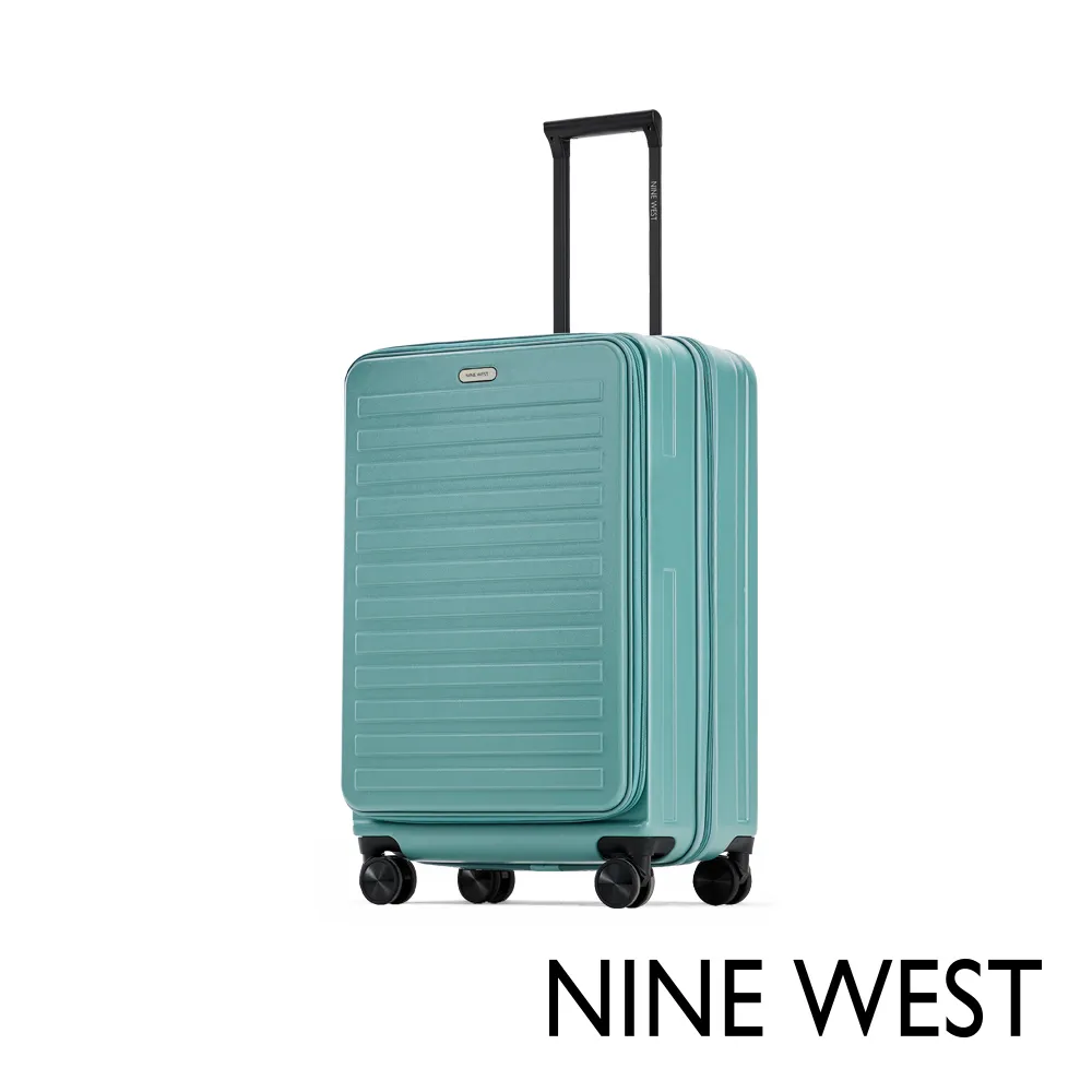 NINE WEST TADEO經典橫條 24吋前開式擴充行李箱/防爆拉鍊旅行箱-黑色 NW31269 歷史價格詳細信息