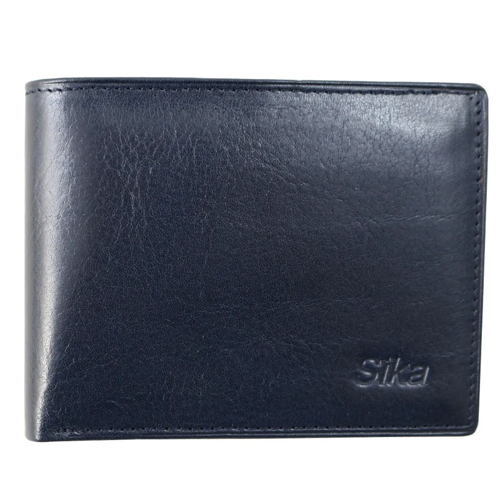SIKA義大利素面牛皮短皮夾A8272-06清玉藍 歷史價格詳細信息