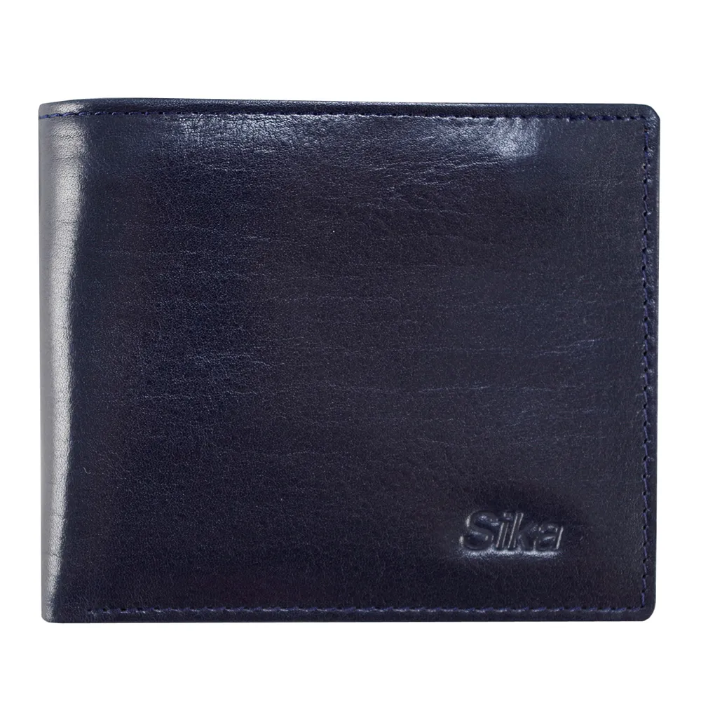 SIKA義大利素面牛皮短皮夾A8272-06清玉藍 歷史價格詳細信息