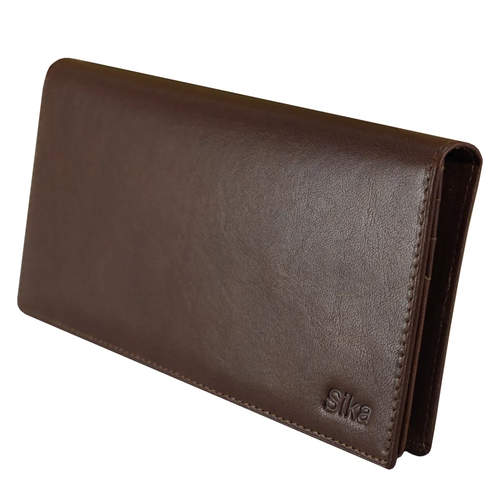 Sika義大利時尚真皮素面扣式長夾A8279-04魅惑紅 歷史價格詳細信息