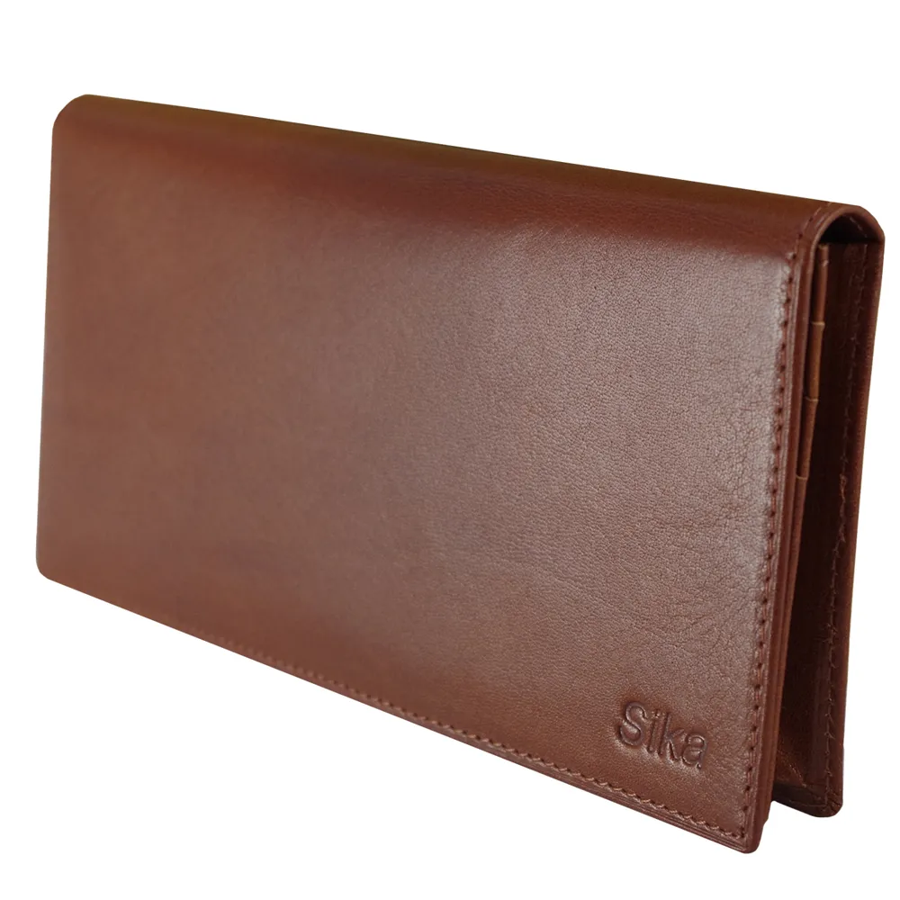 Sika義大利時尚真皮素面扣式長夾A8279-04魅惑紅 歷史價格詳細信息