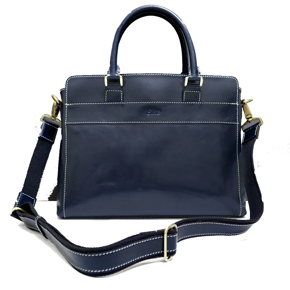 Sika義大利時尚牛皮復古品味公事包M6163-06清玉藍 歷史價格詳細信息