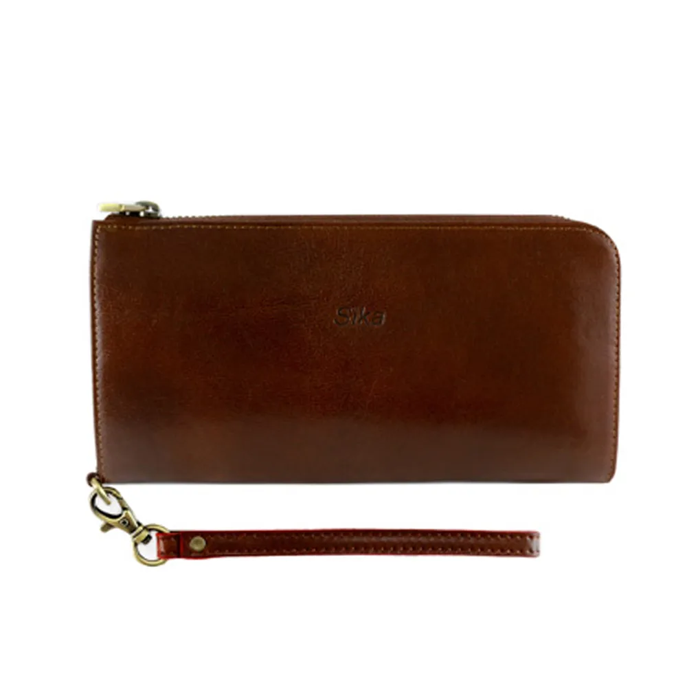 Sika義大利時尚牛皮拉鍊長夾A8289-02 歷史價格詳細信息