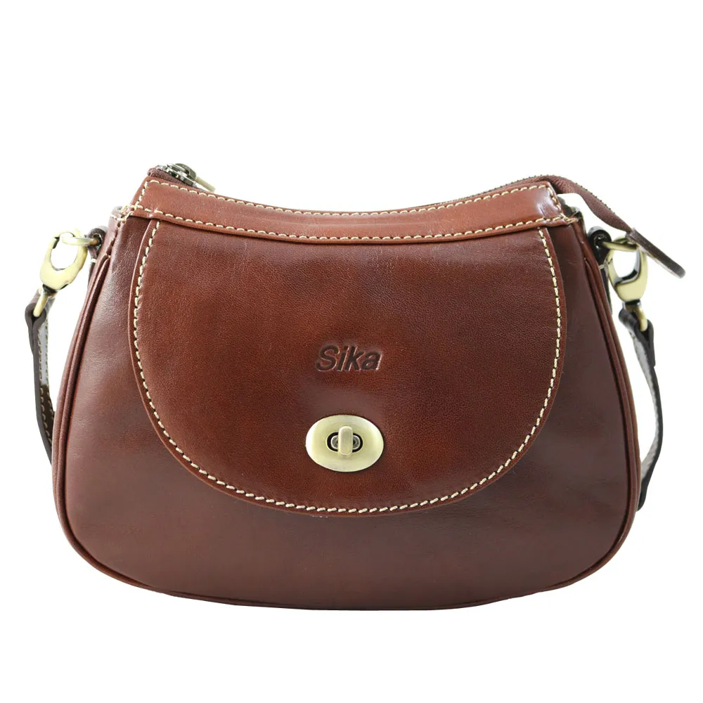 Sika義大利時尚牛皮兩用手提包M6185-02深咖啡 歷史價格詳細信息