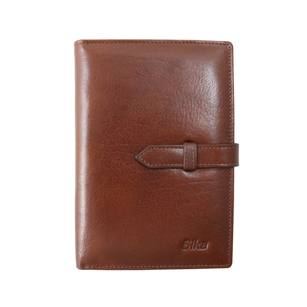 Sika義大利時尚牛皮護照夾-A8218-01原味褐 歷史價格詳細信息