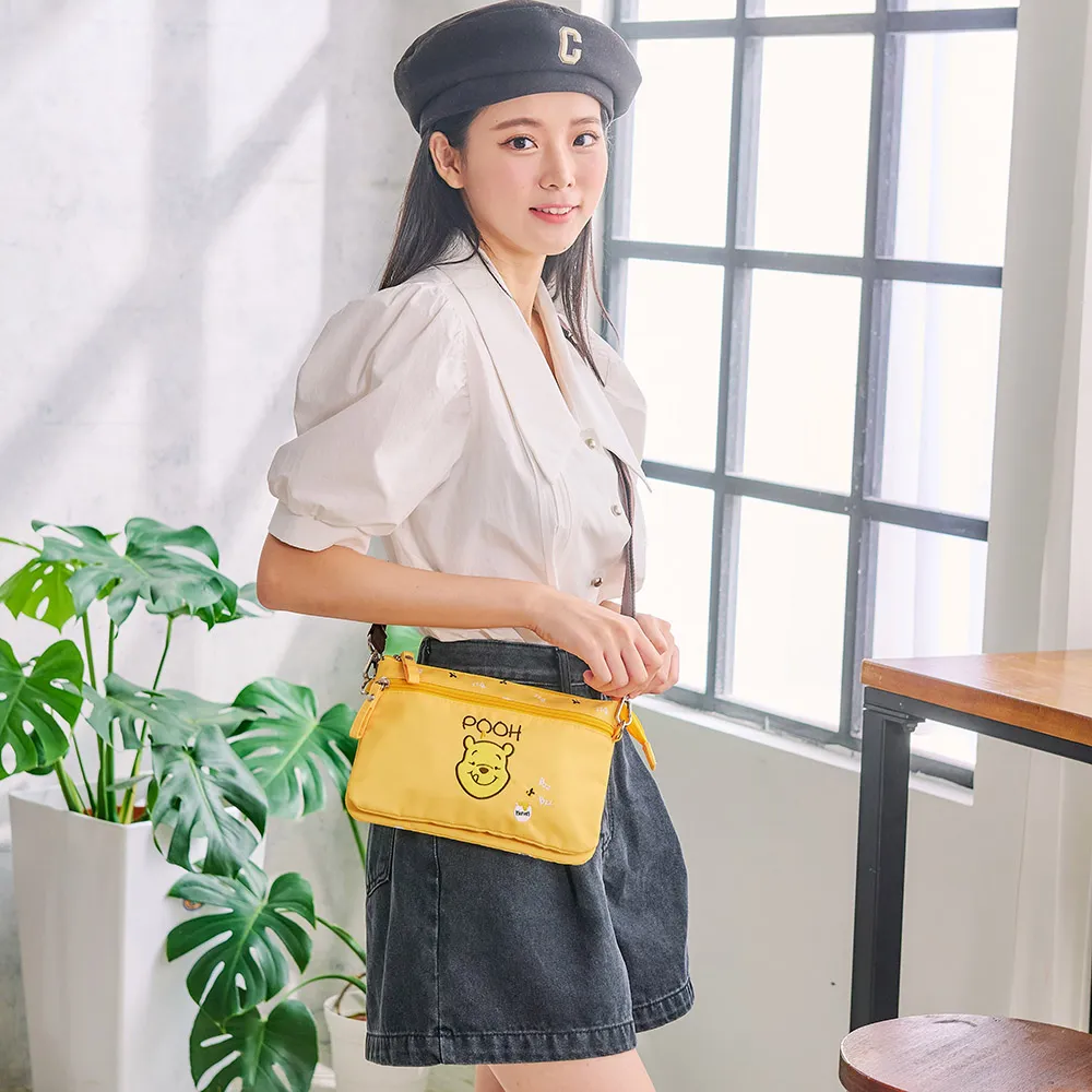 【PARTAKE】小熊維尼-甜蜜蜂潮-兩用後背包-黃 PTD21-B6-84YL 歷史價格詳細信息