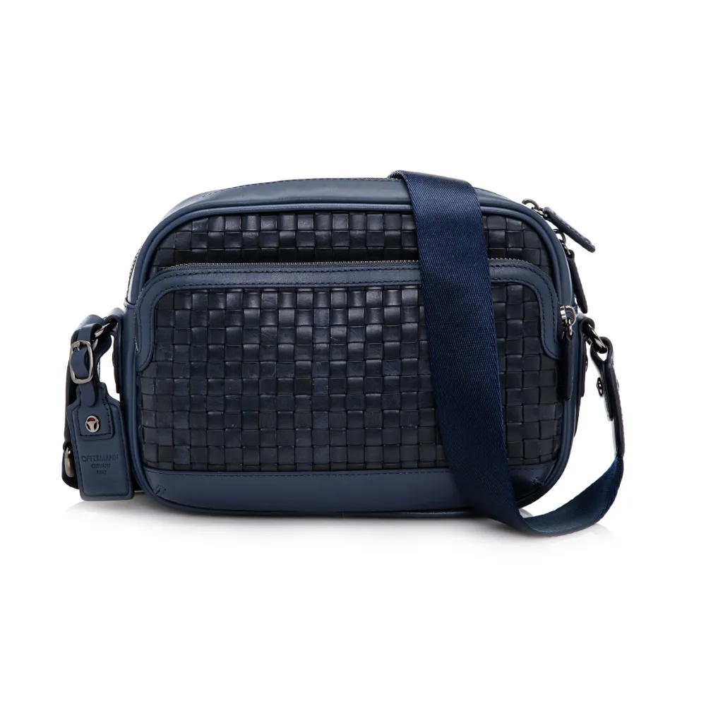 【OFFERMANN】Bauhaus 簡約雙色筆電包-藍 歷史價格詳細信息