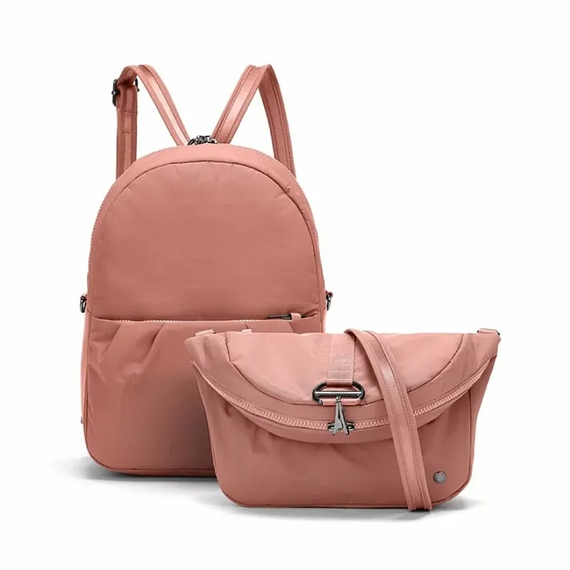 Pacsafe CITYSAFE CX CONVERTIBLE 可摺疊防盜側背包 (5L) (淺棕紅) 歷史價格詳細信息