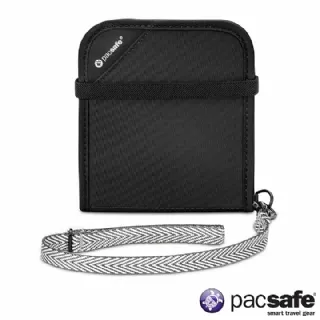 Pacsafe RFIDSAFE V150 防盜頸掛式護照皮夾(黑色)(2080) 歷史價格詳細信息