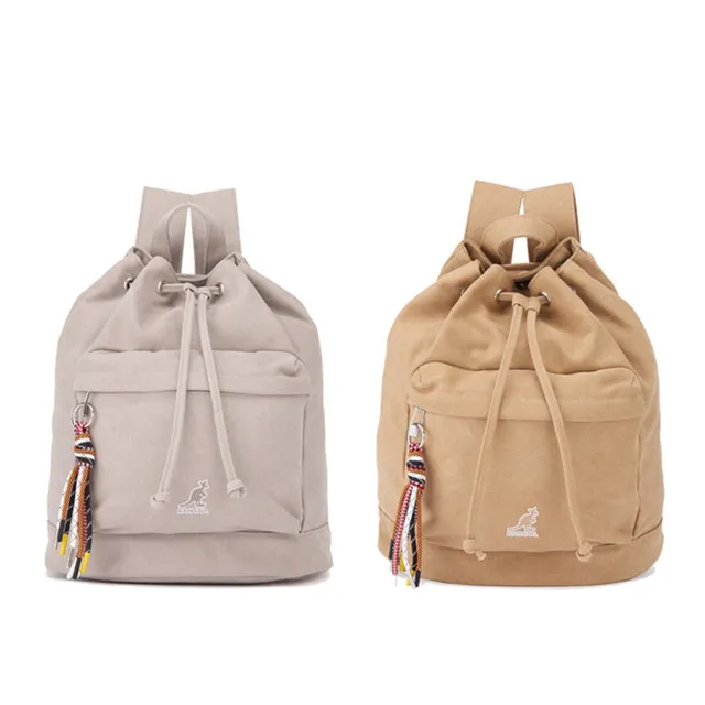 【KANGOL】水洗帆布小方包 中灰-6325170412 歷史價格詳細信息