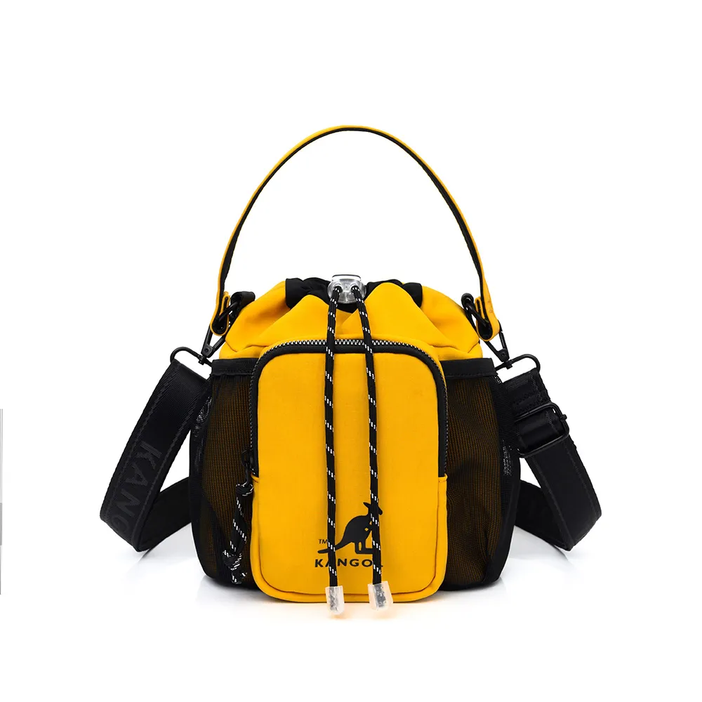 KANGOL 撞色 束口 水桶包【62551707】包包 手提包 機能 出遊 登機包 側背包 兩用包 情人節禮物 歷史價格詳細信息