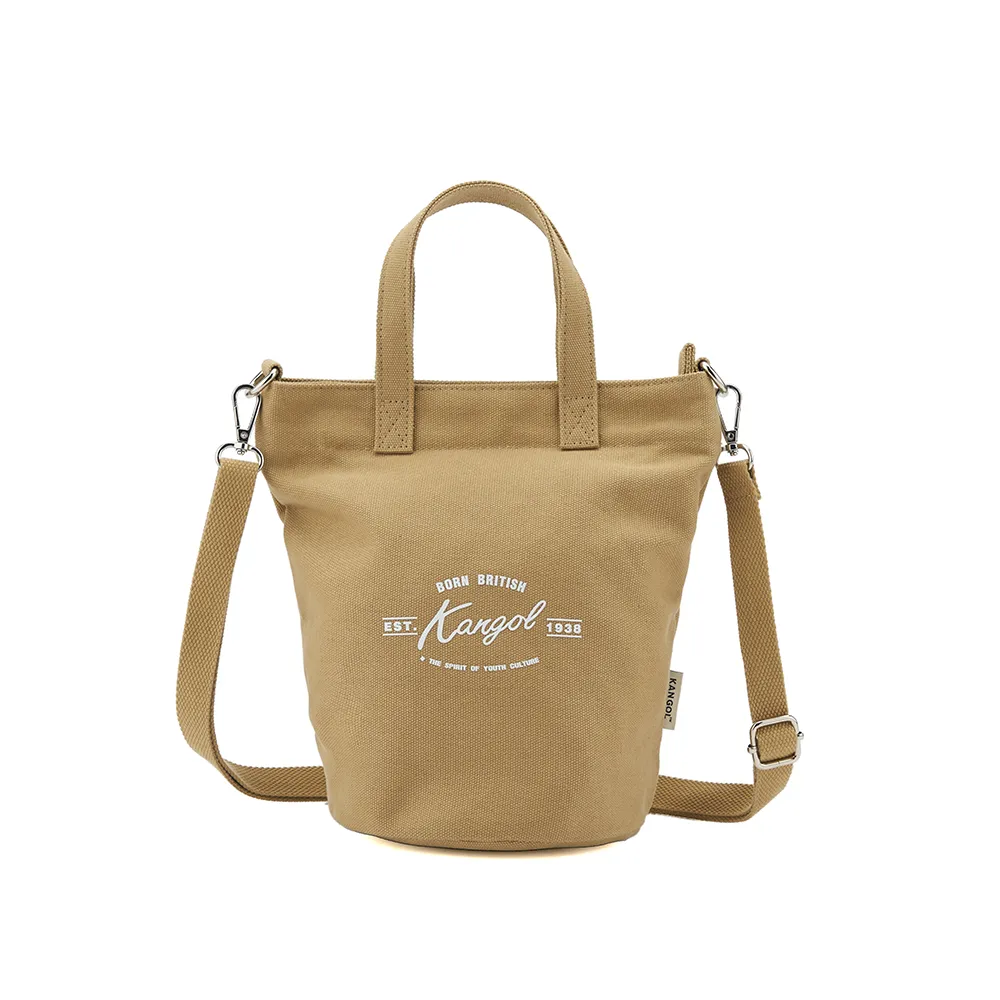 KANGOL 側背包 卡其 LOGO字樣 - 6125170630 歷史價格詳細信息