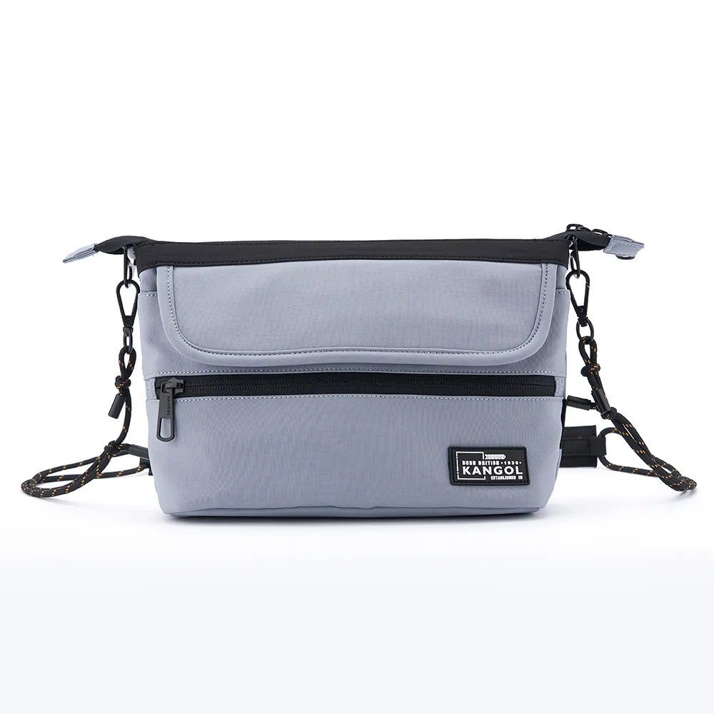 KANGOL 水洗尼龍小側包 黑 6325171120 歷史價格詳細信息