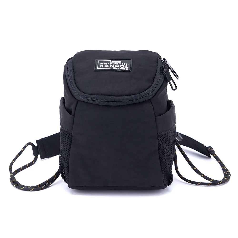 KANGOL 水洗尼龍小側包 黑 6325171120 歷史價格詳細信息