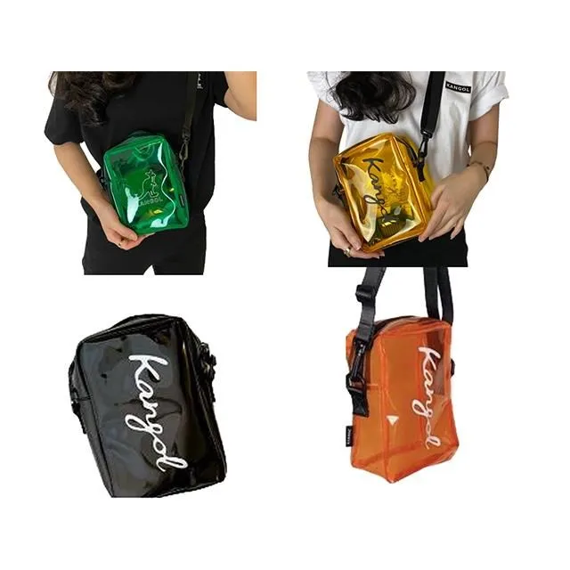 KANGOL 斜背包小型容量扁包二主袋+外袋共四層進口防水尼龍布材質 歷史價格詳細信息