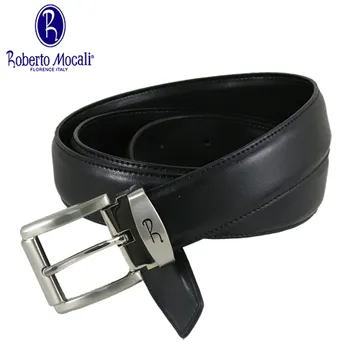 【Roberto Mocali】(RM-6213-F)穿針式牛皮皮帶 歷史價格詳細信息