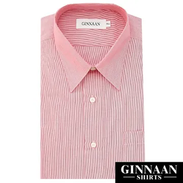 【GINNAAN】奢華優質選短袖襯衫(紅莓直紋) 歷史價格詳細信息