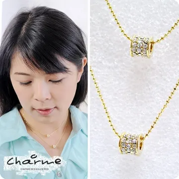 【Charme】晶漾幾何系列二 奢華風情人時尚對鍊組 歷史價格詳細信息