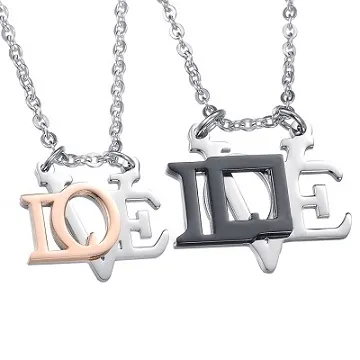 Charme 316L鋼 守護真愛 時尚情人對鍊 歷史價格詳細信息