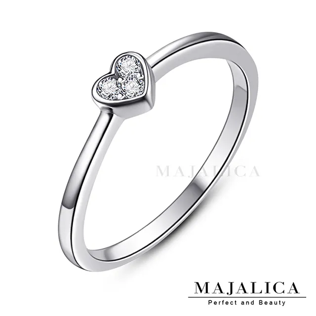 Majalica 甜蜜之心 純銀戒指 PR007 歷史價格詳細信息