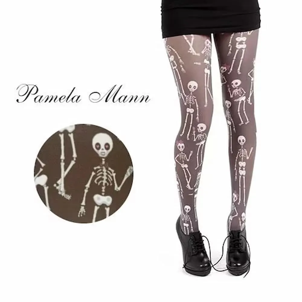 『摩達客』英國進口【Pretty Polly】抽象線紋印花彈性褲襪 歷史價格詳細信息