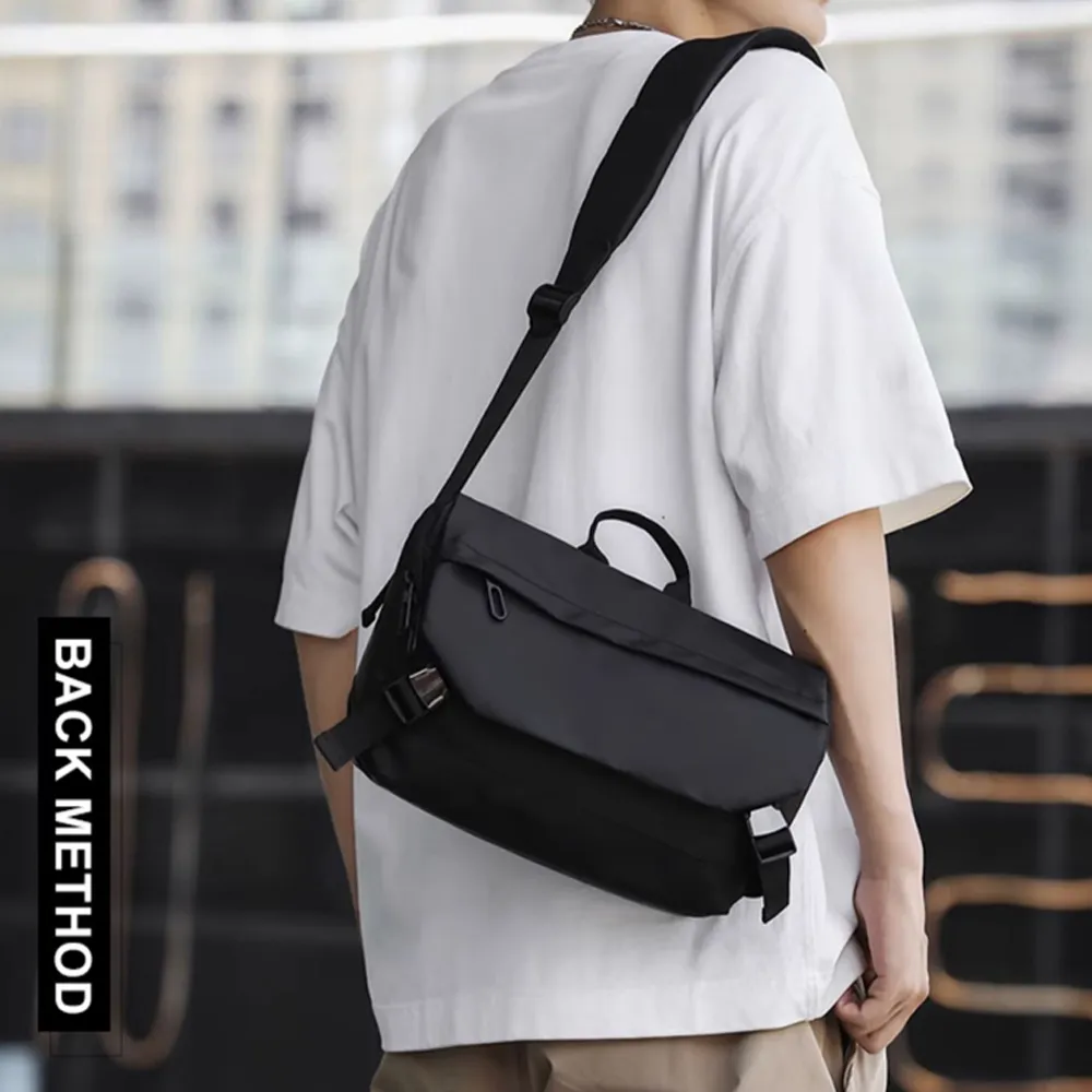 【BONum 博紐】男士撞色織帶單肩隨身包 歷史價格詳細信息