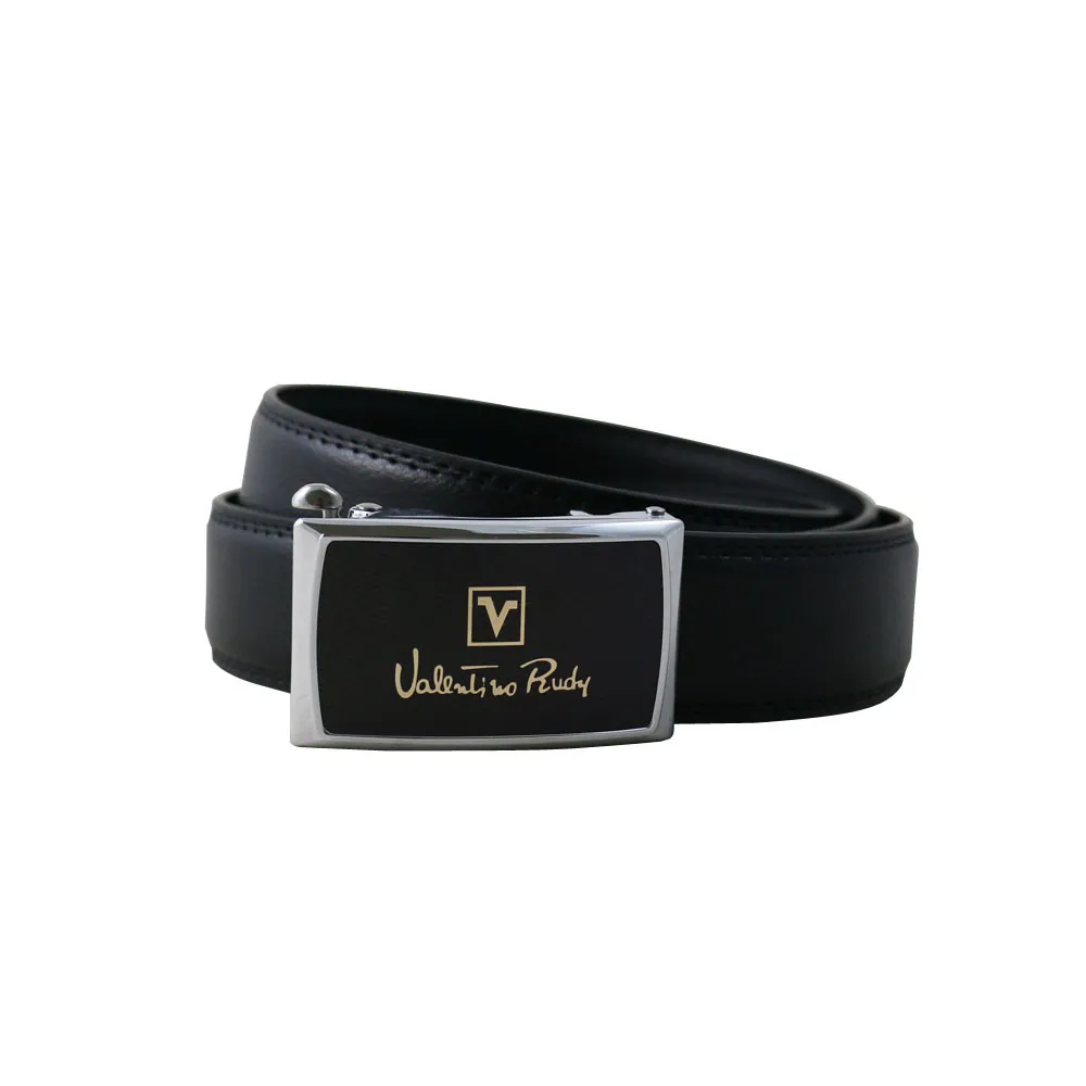 Valentino Rudy黑面時尚紳士自動扣牛皮皮帶-ZV6916 歷史價格詳細信息