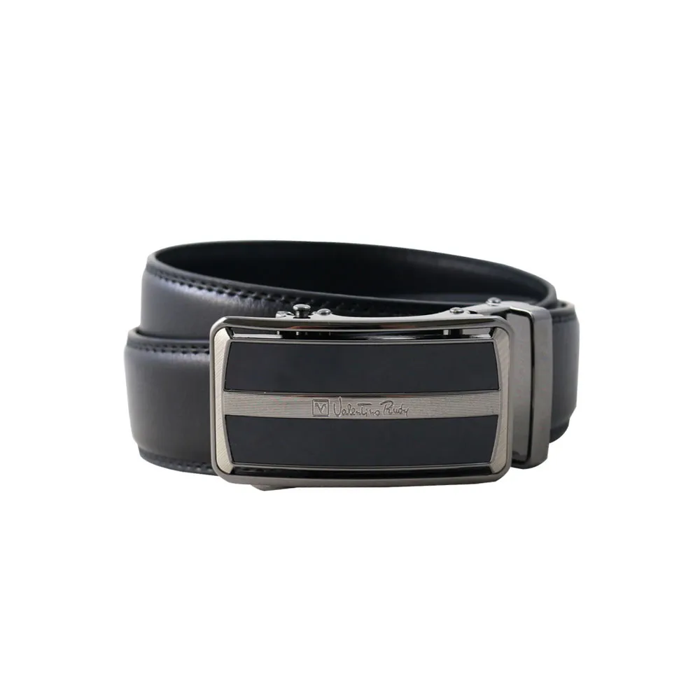 Valentino Rudy黑面時尚紳士自動扣牛皮皮帶-ZV6916 歷史價格詳細信息