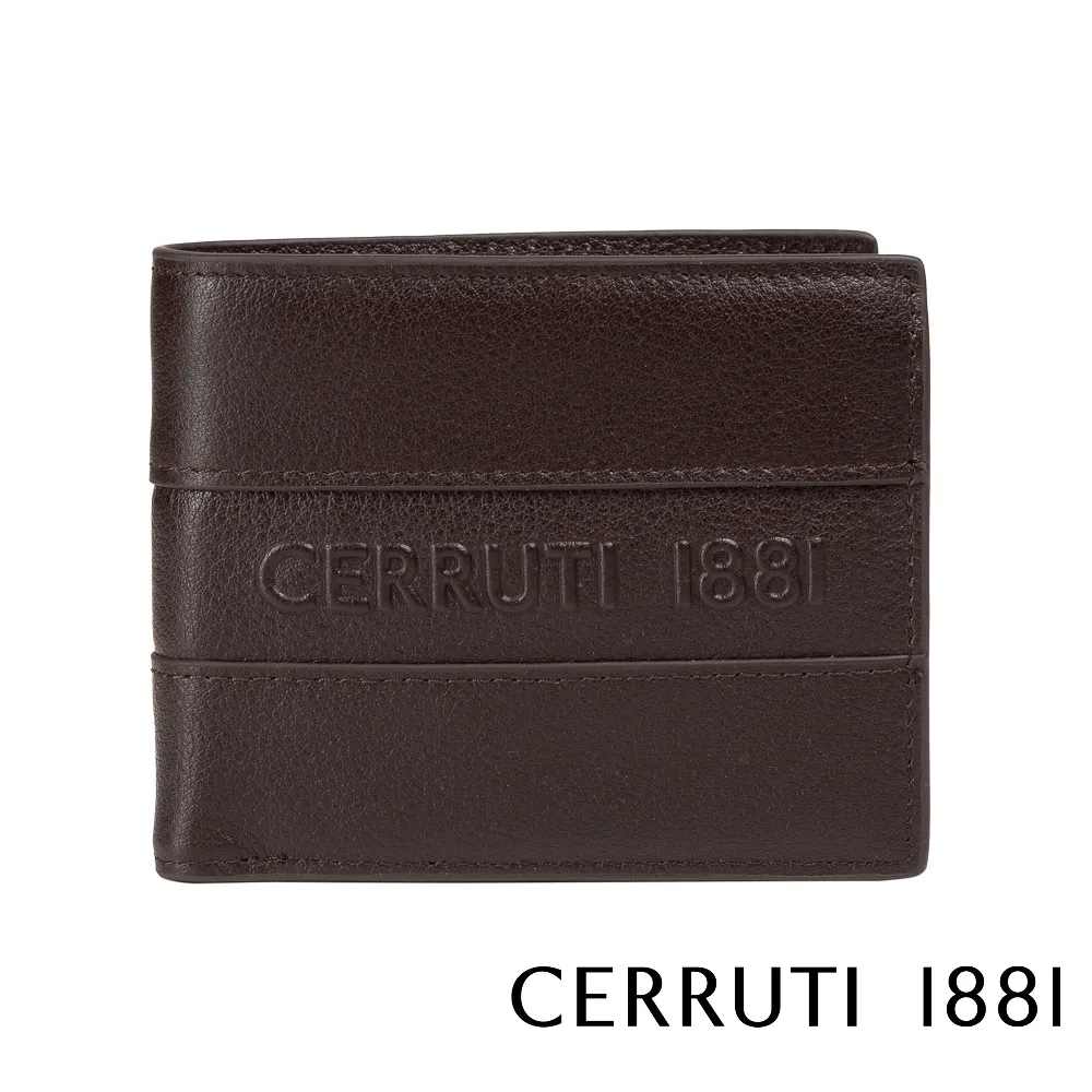 【CERRUTI 1881】頂級義大利小牛皮8卡男用短夾HIROSHI系列 黑色 全新專櫃展示品 (CEPU05716M) 歷史價格詳細信息