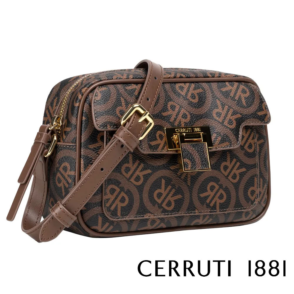 CERRUTI 1881 咖啡色壓紋防刮 HOVE 全皮 男夾/短夾 歷史價格詳細信息