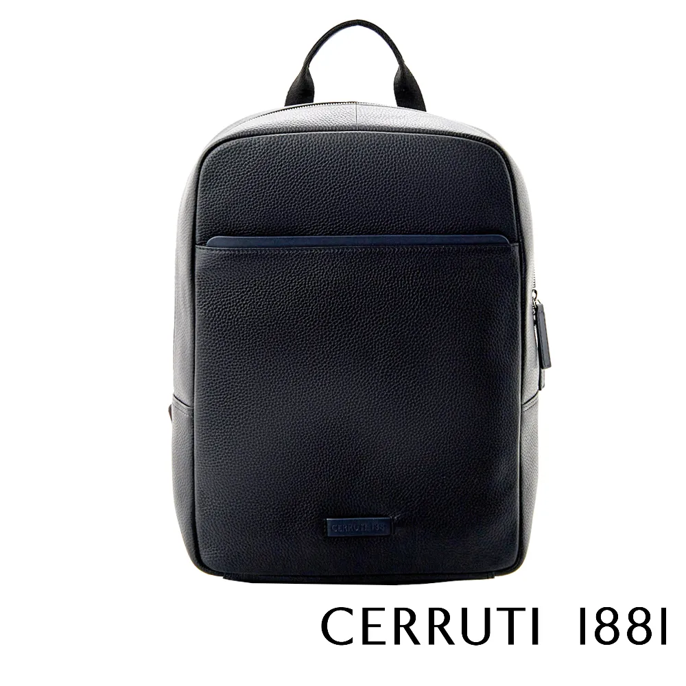 【CERRUTI 1881】頂級義大利小牛皮後背包 CEZA05909M 全新專櫃展示品(黑色) 歷史價格詳細信息