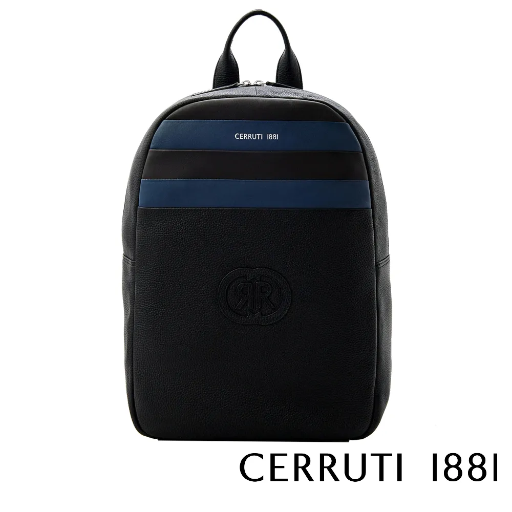 【CERRUTI 1881】頂級義大利小牛皮後背包 CEZA05909M 全新專櫃展示品(黑色) 歷史價格詳細信息
