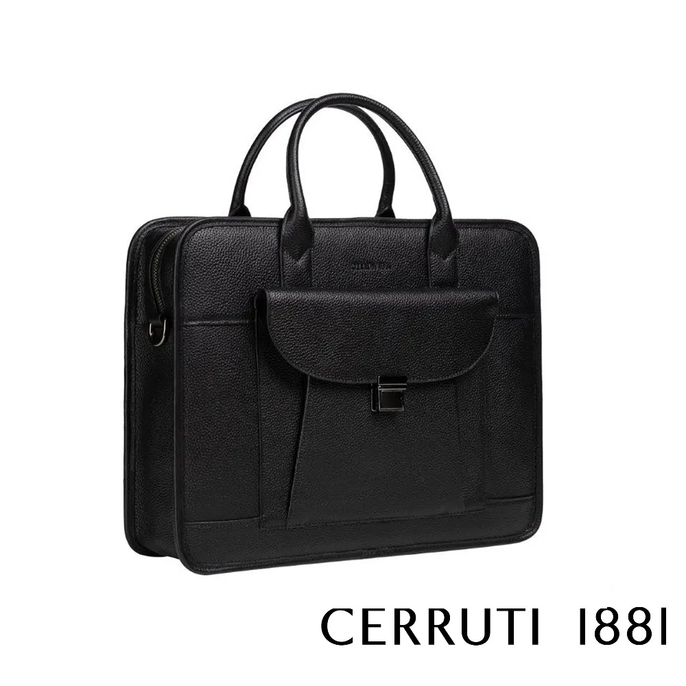 【Cerruti 1881】頂級義大利小牛皮肩背包 EVE系列(黑色 CEBA05272M) 歷史價格詳細信息
