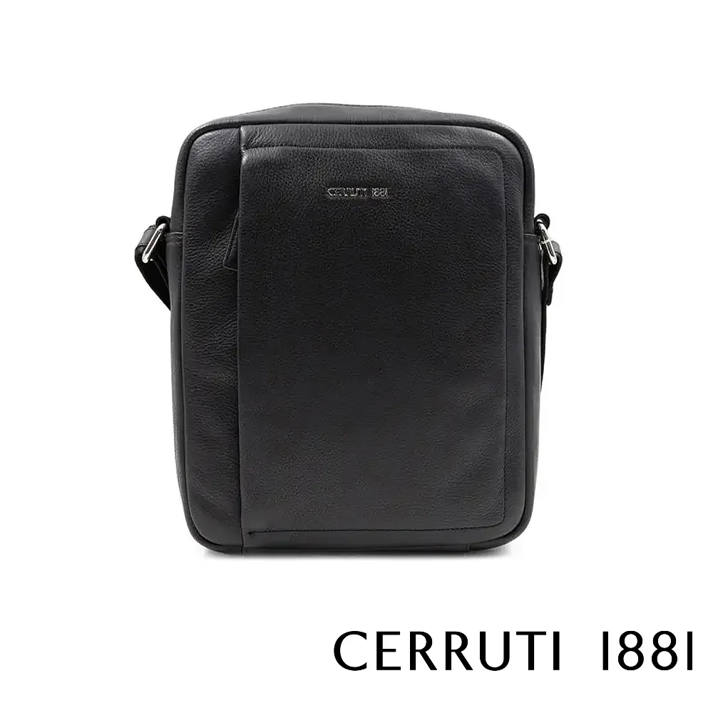 【CERRUTI 1881】義大利頂級小牛皮斜肩背包 CEBO05150M 全新專櫃展示品(灰色) 歷史價格詳細信息