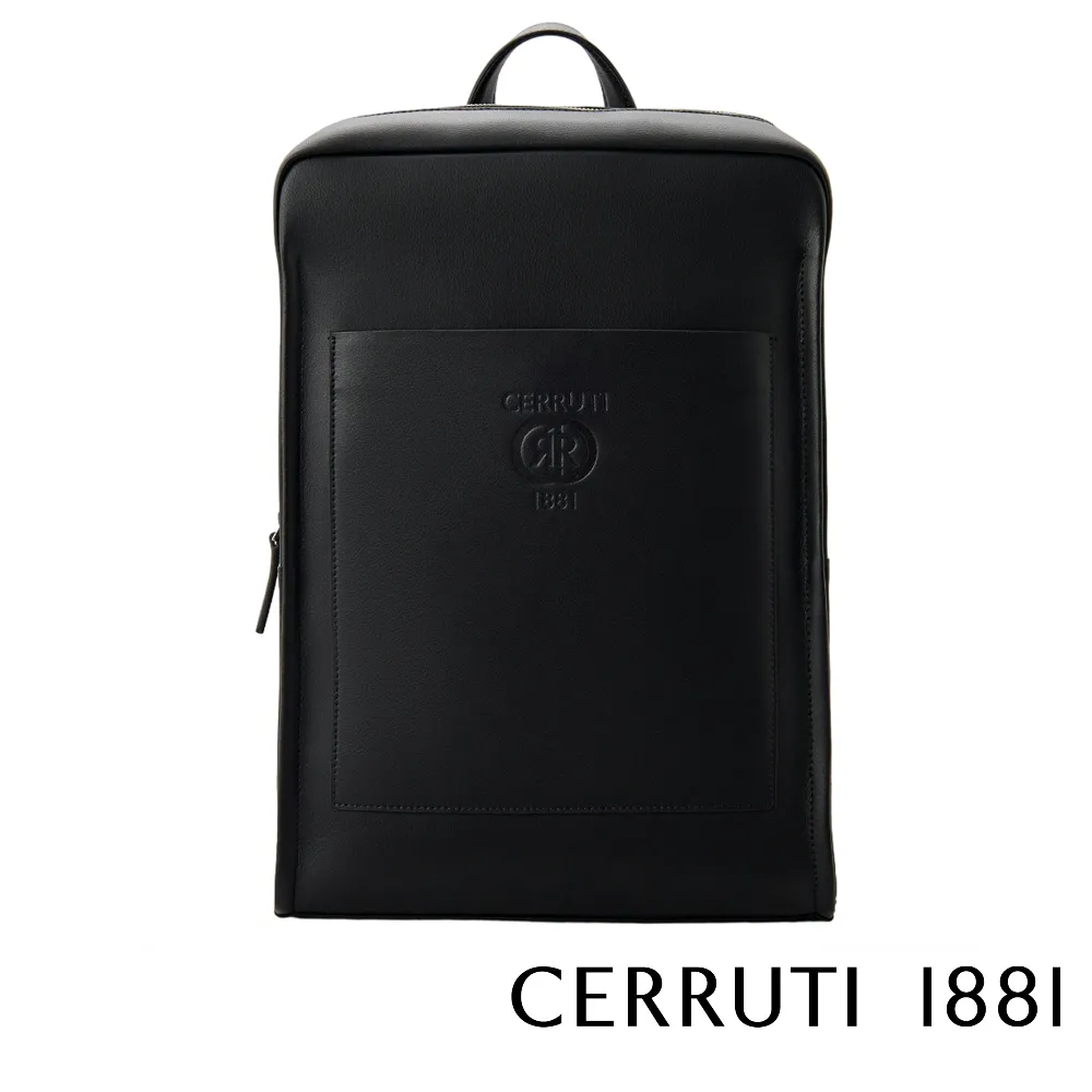 【CERRUTI 1881】頂級義大利小牛皮後背包 CEZA05909M 全新專櫃展示品(黑色) 歷史價格詳細信息