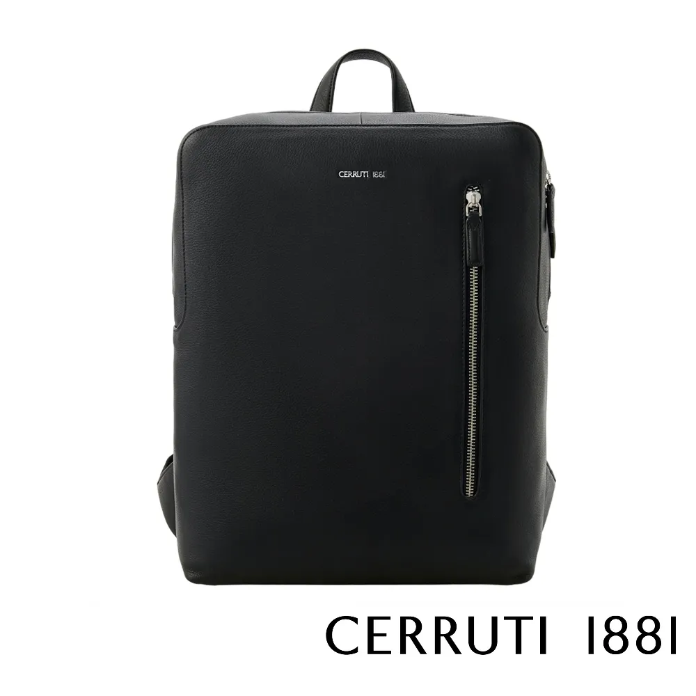 【CERRUTI 1881】頂級義大利小牛皮後背包 CEZA05909M 全新專櫃展示品(黑色) 歷史價格詳細信息