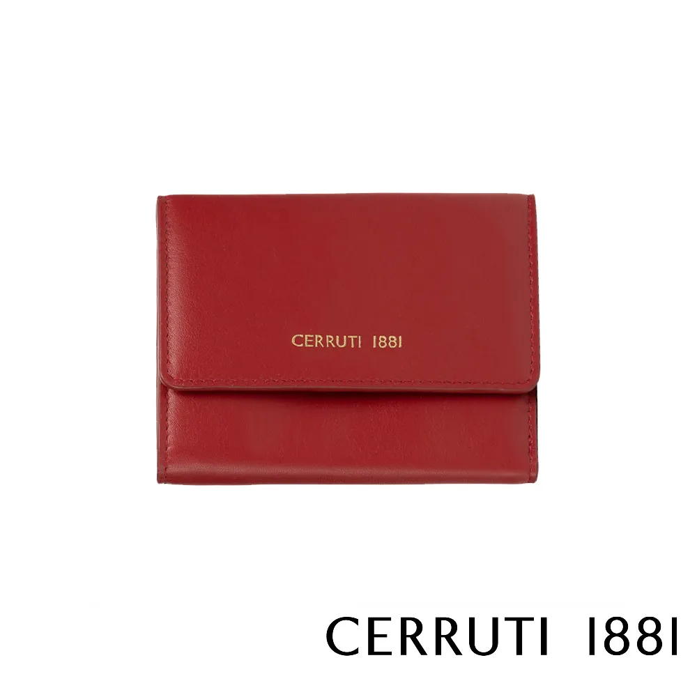 【CERRUTI 1881】義大利頂級小牛皮荔枝紋女用長夾 CEPD06327G 全新專櫃展示品(酒紅色) 歷史價格詳細信息