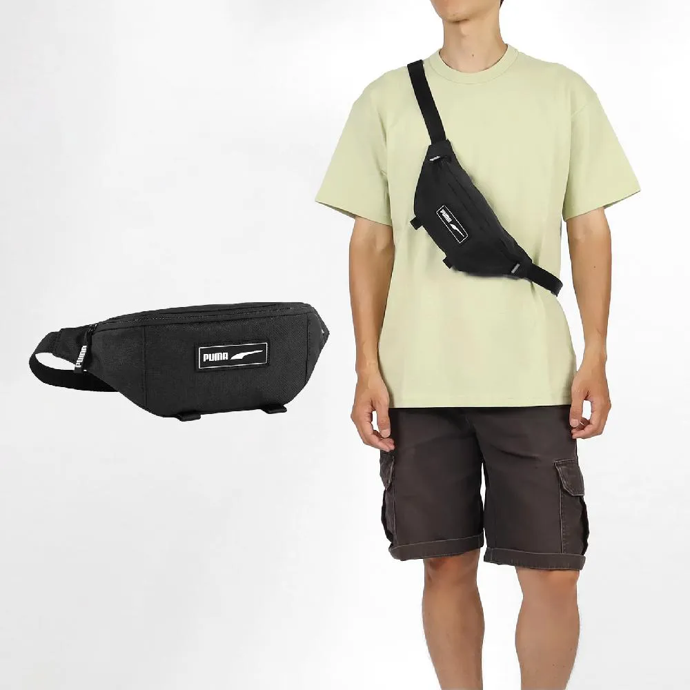 Puma 彪馬 腰包 Deck Waist Bag 黑 可調背帶 肩背包 斜背包 隨行包 小包 09070401 歷史價格詳細信息